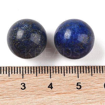 Natural Lapis Lazuli No Hole Sphere Beads G-K353-04C-10-1