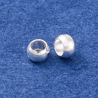 Brass Crimp Beads X-J0JMN022-1