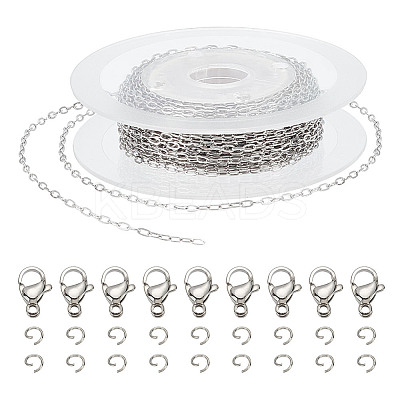DIY Chain Bracelet Necklace Making Kit DIY-AR0003-67B-1