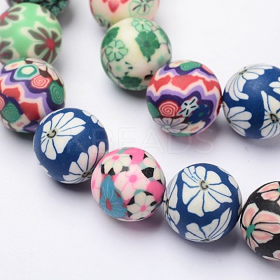 Handmade Polymer Clay Beads FIMO-12D-1