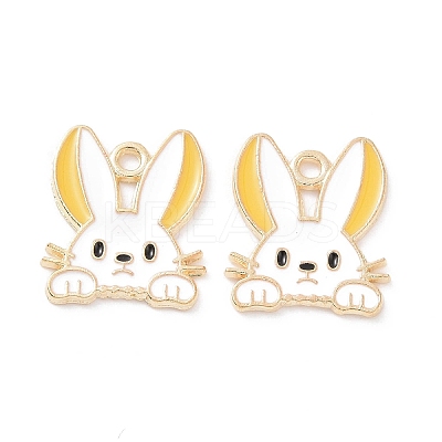 Alloy Enamel Pendants X-PALLOY-D015-08-1