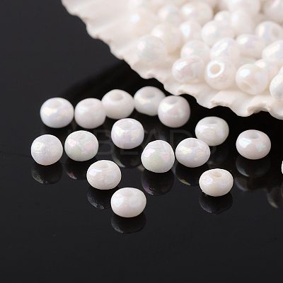 FGB 8/0 Grade A Round Glass Seed Beads SEED-A022-F8-401-1