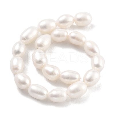 Natural Cultured Freshwater Pearl Beads Strands PEAR-P062-10J-1