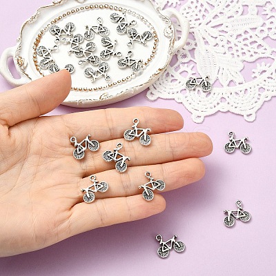 20Pcs Tibetan Style Alloy Pendants FIND-YW0009-41-1