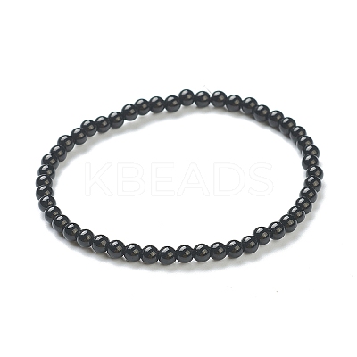Glass Beaded Stretch Bracelets BJEW-D446-A-21-1