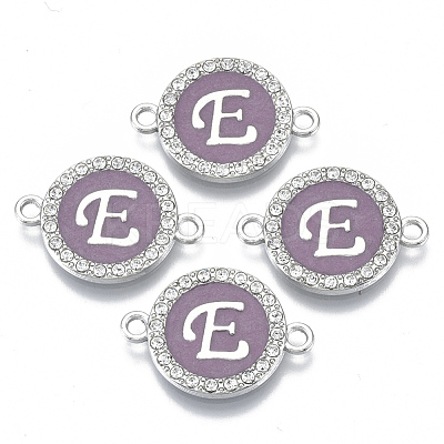 Alloy Enamel Links Connectors ENAM-TAC0003-01S-01E-1