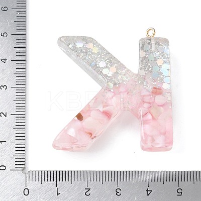 Resin Pendants RESI-B029-01P-K-1