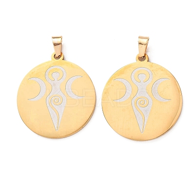 201 Stainless Steel Pendants SA-Z001-11G-1