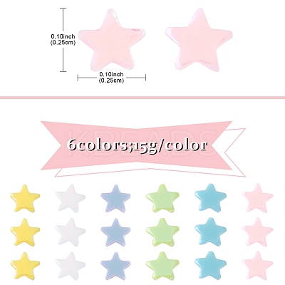 90G 6 Colors Shining Nail Art Glitter MRMJ-FS0001-05-1