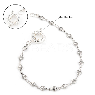 Rack Plating Brass Spring Ring Clasps KK-D399-B-S-NF-1