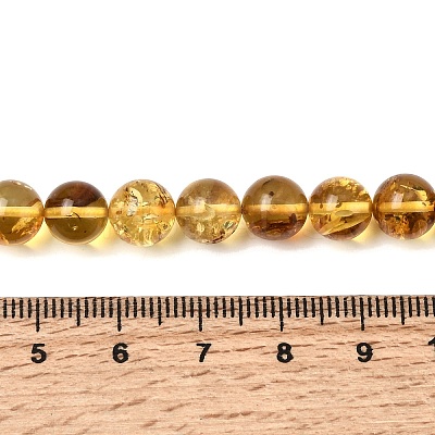 Natural Amber Beads Strands G-K376-H03-03-1