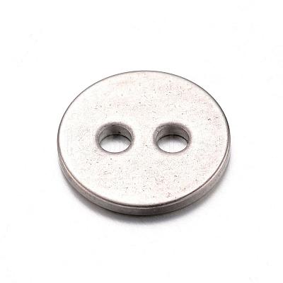 Tarnish Resistant 201 Stainless Steel Buttons STAS-D429-77-1