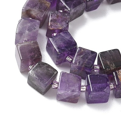 Natural Amethyst Beads Strands G-D338-A12-1