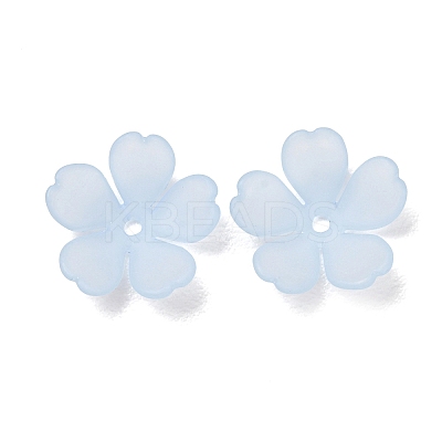 Frosted Acrylic Bead Caps AC-CBA1E6C-08C-1