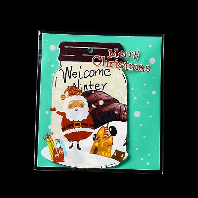 Christmas Theme Plastic Bakeware Bag OPP-Q004-04G-1