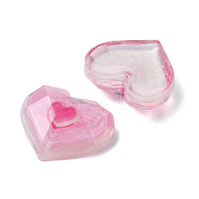 Transparent Epoxy Resin Decoden Cabochons CRES-I030-20A-1