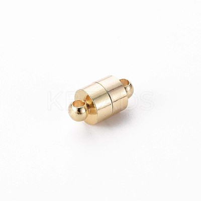 Brass Magnetic Clasps with Loops KK-Q765-007-NF-1