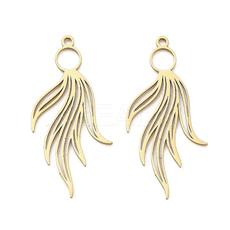 201 Stainless Steel Pendants STAS-Z162-07G-1