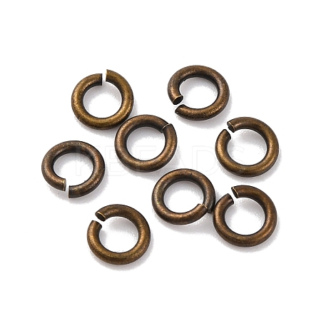 Brass Saw Cut Open Jump Rings LS-KK-G514-01H-AB-1