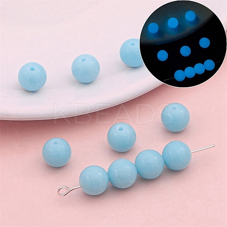 Luminous Glass Glow in the Dark Beads PW-WG45876-02-1