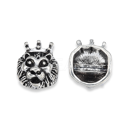 Tibetan Style Alloy Beads TIBEB-N005-087-1