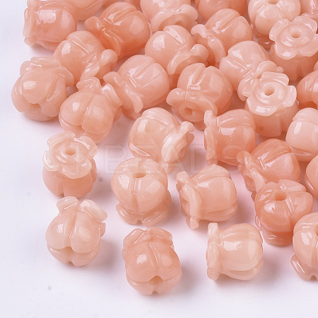 Synthetic Coral Beads X-CORA-R017-28-A04-1