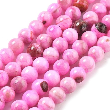 Natural Persian Jade Beads Strands G-A255-A02-02G-1