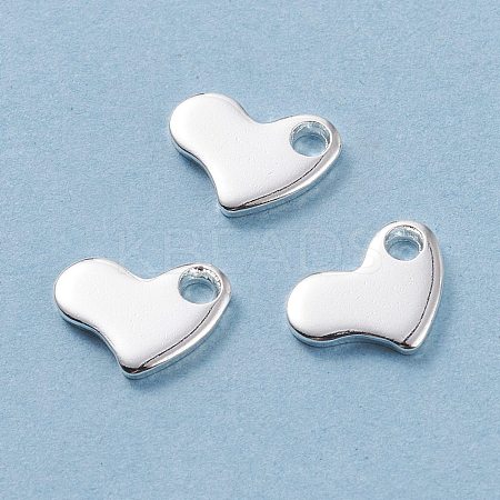 201 Stainless Steel Stamping Blank Tag Pendants STAS-G029-2S-1