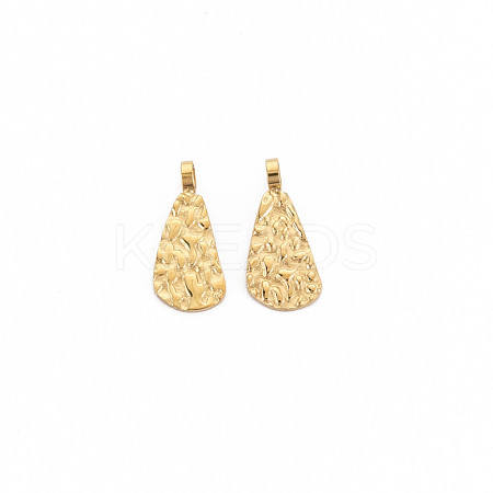 Ion Plating(IP) 304 Stainless Steel Charms STAS-N097-175LG-1