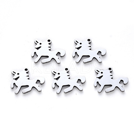 Tarnish Resistant 304 Stainless Steel Charms STAS-N092-94-1