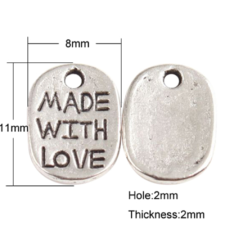 Tibetan Style Alloy Pendants LS-TIBEP-A5194-AS-NR-1