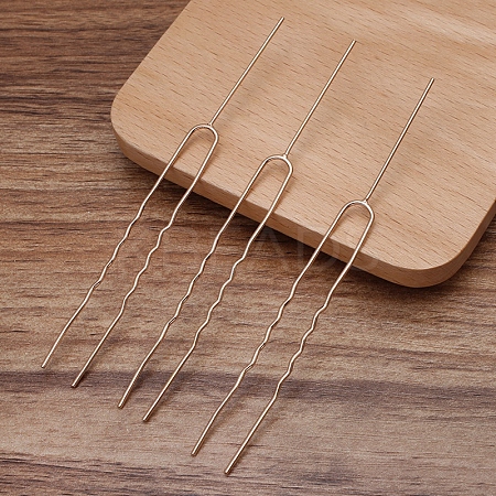 Brass Hair Fork Findings OHAR-PW0001-100KCG-1