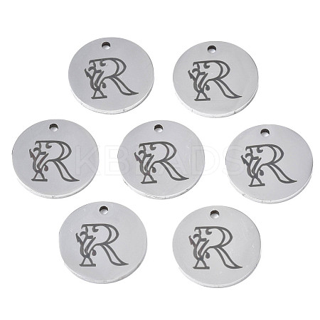 Non-Tarnish 304 Stainless Steel Charms STAS-T059-26P-R-1