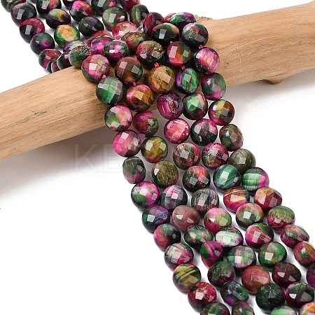 Natural Tiger Eye Beads Strands G-F812-B03-01A-1