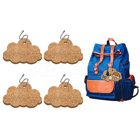 4Pcs Cork Pendant Decoration KEYC-PB0001-02C-1