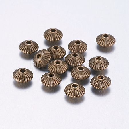 Tibetan Style Alloy Spacer Beads LS-MLF0620Y-1