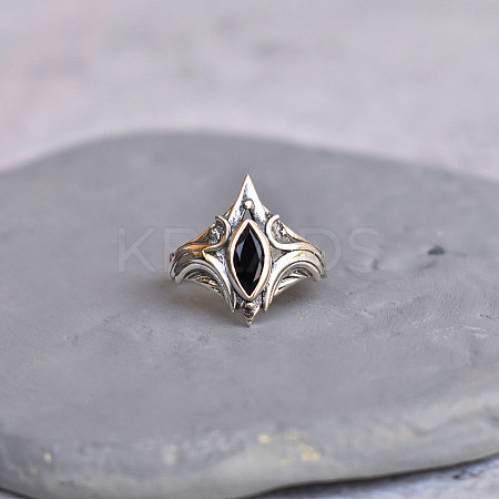 Brass Pave Cubic Zirconia Finger Rings FS-WGC2302-03-1