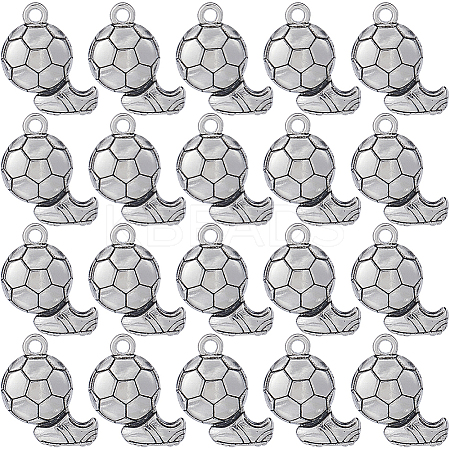 80PCS Tibetan Style Alloy Pendants TIBE-SC0009-36-1