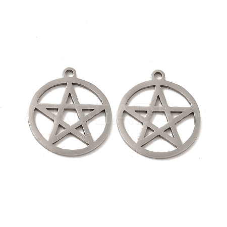 Non-Tarnish 201 Stainless Steel Pendants STAS-K251-072P-1