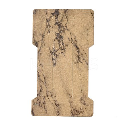 Kraft Paper Hair Clip Display Cards DIY-B061-06A-03-1