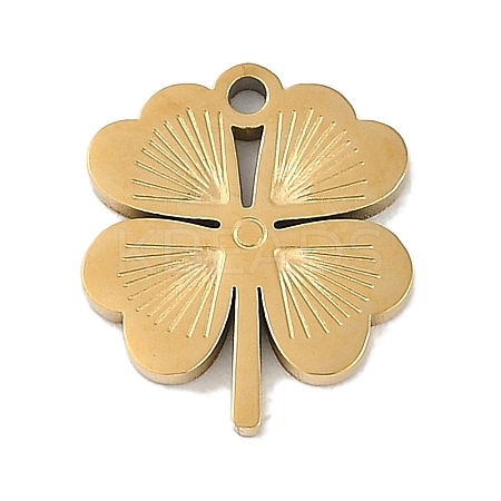 Ion Plating(IP) 304 Stainless Steel Charms STAS-M080-09G-01-1