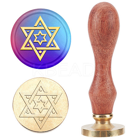 Wax Seal Stamp Set AJEW-WH0208-804-1