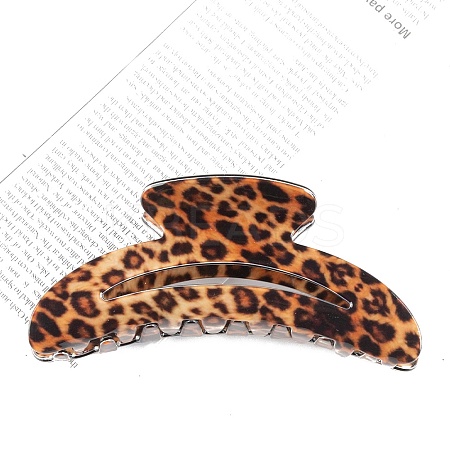 Leopard Print Moon Hair Clips PW-WG44E5E-01-1