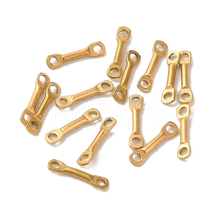 Ion Plating(IP) 304 Stainless Steel Connector Charms STAS-Q323-04A-G-1