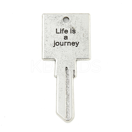 Tibetan Style Alloy Big Pendants FIND-M056-07B-AS-1