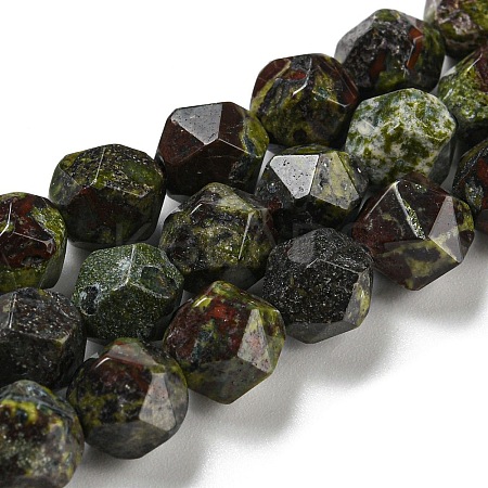 Natural Dragon Blood Beads Strands G-C085-A06-01-1