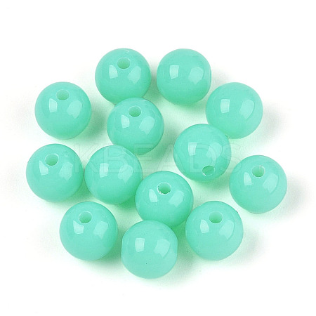 Fluorescence Acrylic Beads MACR-R517-8mm-06-1