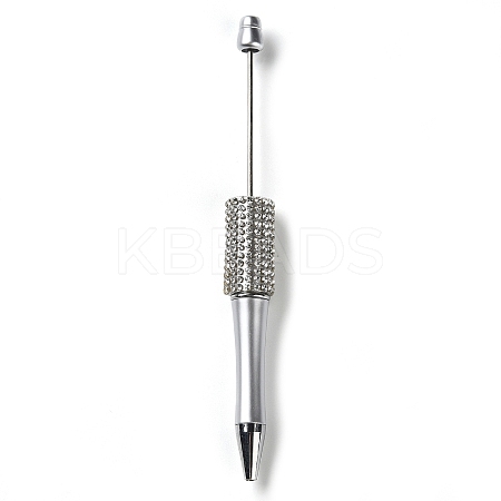 Plastic & Iron Beadable Pens AJEW-H147-01A-1