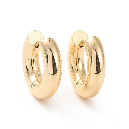 Ion Plating(IP) Stainless Steel Thick Hoop Earrings for Women EJEW-A083-03G-1-1