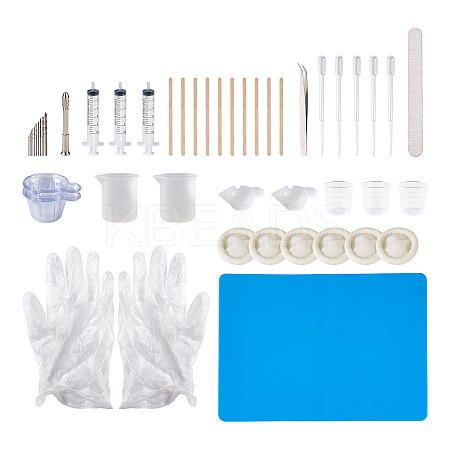 DIY Epoxy Resin Jewelry Kit DIY-TA0002-82-1